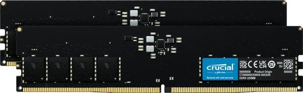 Crucial CT2K16G56C46U5 RAM-minnen 32 GB 2 x 16 GB DDR5 288-pin DIMM ECC