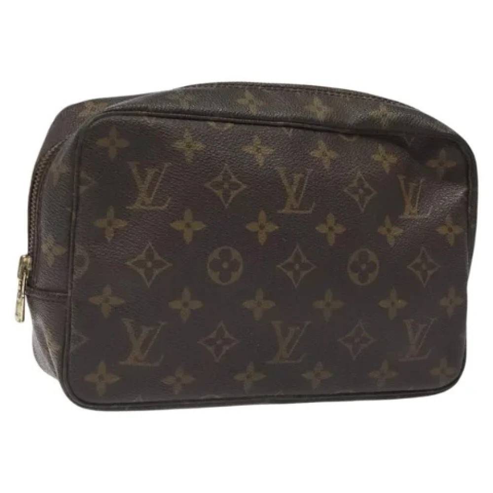 Louis Vuitton Vintage Pre-owned Canvas clutches - Vintage - Dame - Brun - ONE SIZE - Tyl