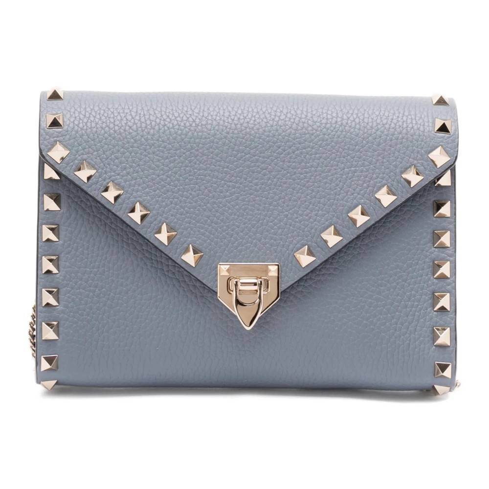 Valentino Rockstud Mini Bag - Tasker - Dame - Blå - ONE SIZE - Uld