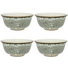 Rörstrand Ostindia Floris Skål 50 Cl 4-pack Grön - Serveringsskålar Porslin Grön - 1074219-4PACK