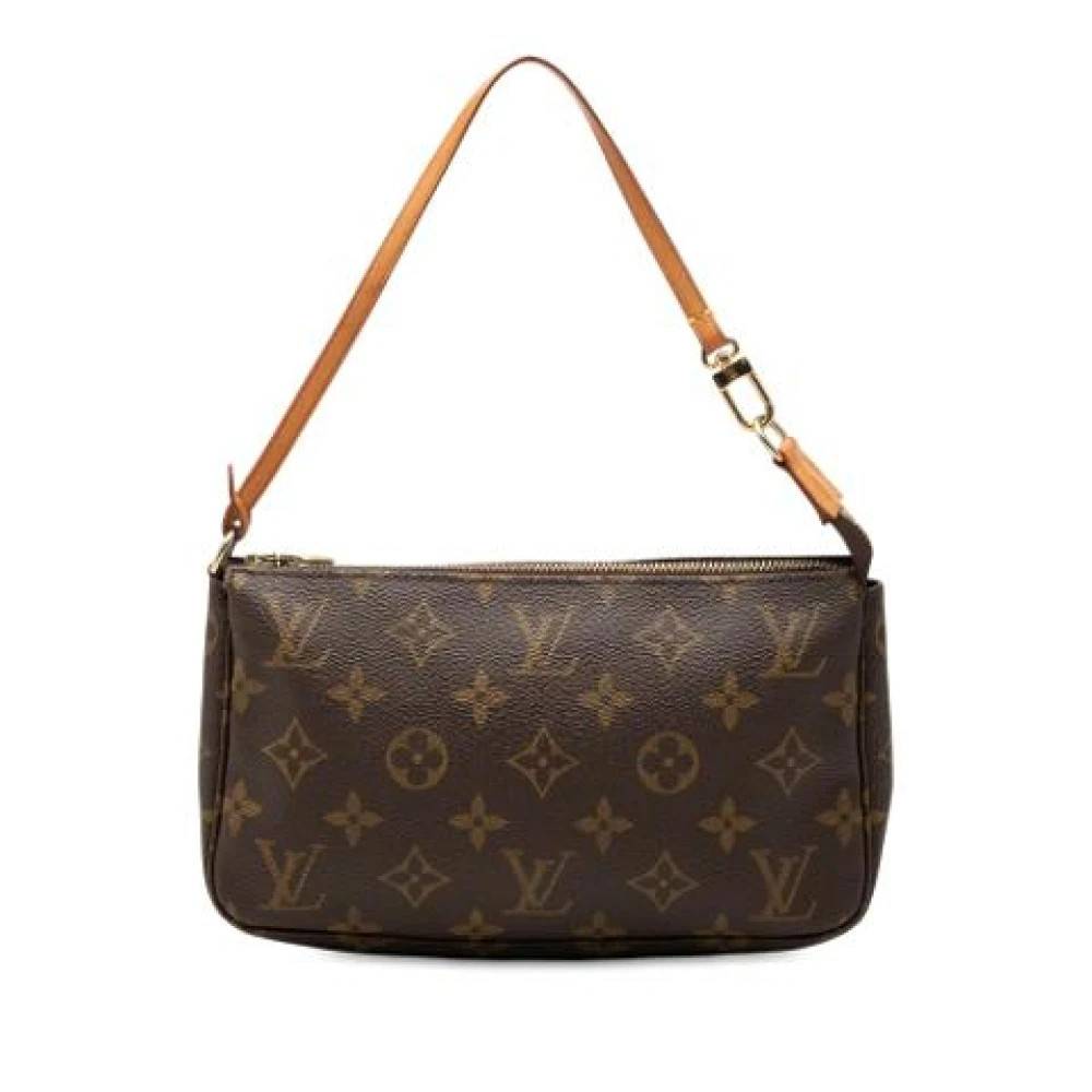 Louis Vuitton Vintage Pre-owned Pochette Accessoires - Vintage - Dame - Brun - ONE SIZE - Læder