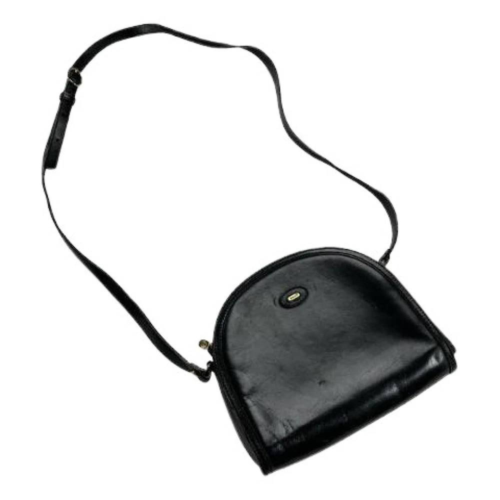 Bally Pre-owned Pre-owned Leather Cross Body Bag - Vintage - Dame - Sort - ONE SIZE - Læder