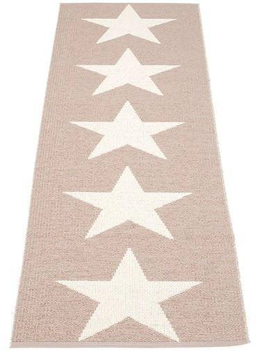 Pappelina - VIGGO ONE - Mud/Vanilla - Flere størrelser - 70x350cm