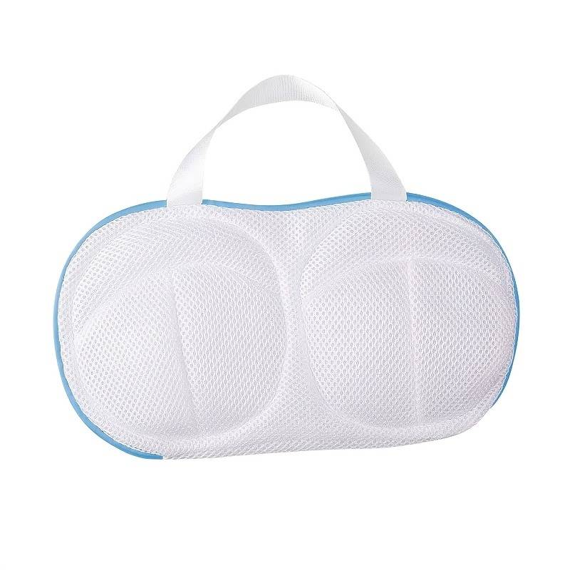 3pcs Sturdy Lingerie Laundry Bags - Mesh Wash, Zipper Closure, Suitable For Delicate Clothing, Round Design, Material, 1 Pack