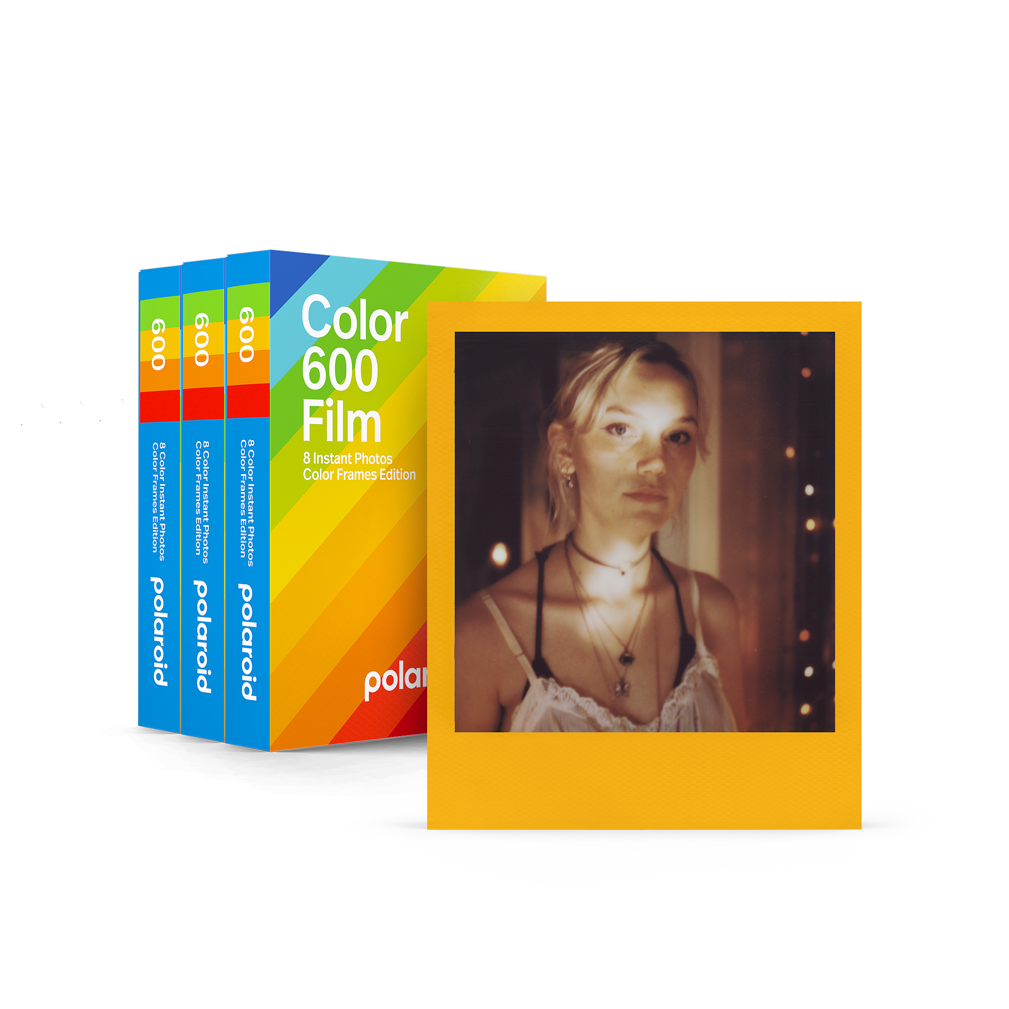 Polaroid - Color 600 Film Color Frames Triple Pack