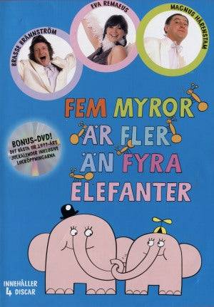 Fem Myror Är Fler Än Fyra Elefanter Box (4-disc) (Beg)