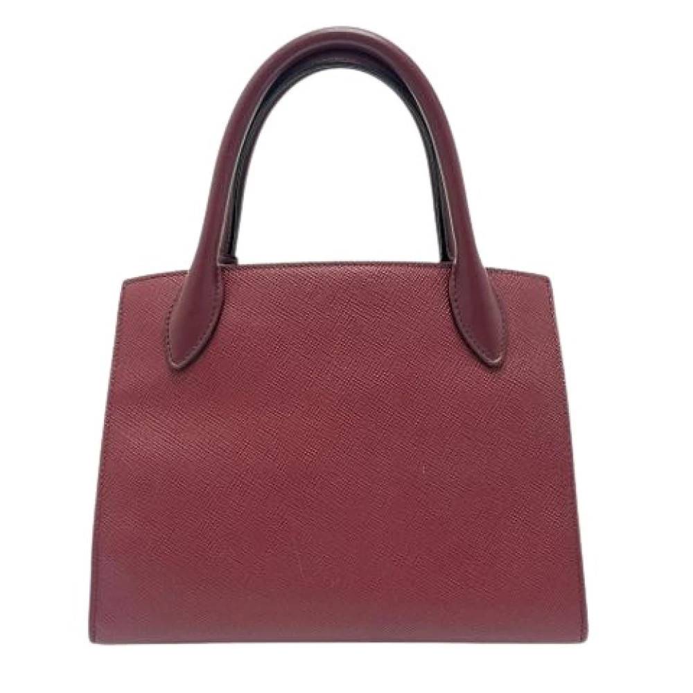 Prada Vintage Pre-owned Vintage Håndtaske - Vintage - Dame - Rød - ONE SIZE - Uld