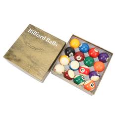 16Pcs Billiard Balls Set Resin 2.25inch Regulation Size Billiards Balls Pool Table Balls