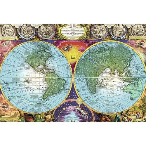 3000 bitar - Antique map