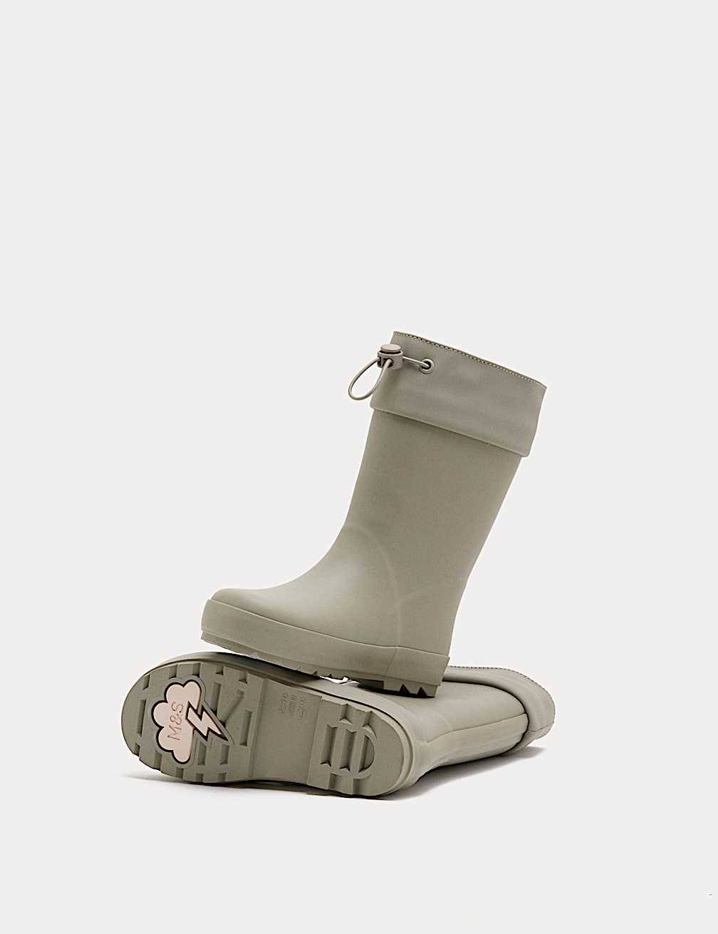 Kids’ Plain Cuff Wellies (4 Small - 6 Large)