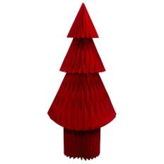 Juletræ, rød, 150 cm (På lager i butik)