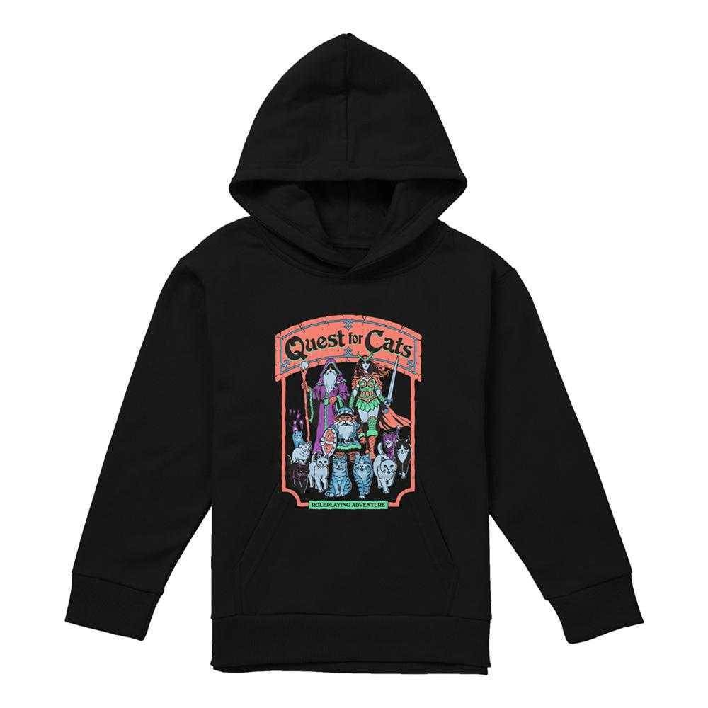 Steven Rhodes Childrens/Kids Quest For Cats Hoodie 9-11 Years