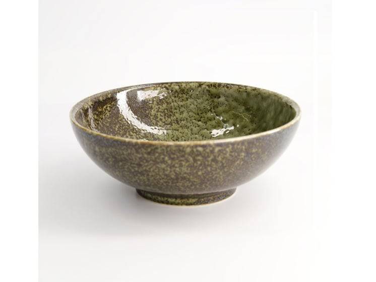 Shinryoku Green ramen skål 21.3 cm Japansk keramik - Sushiudstyr
