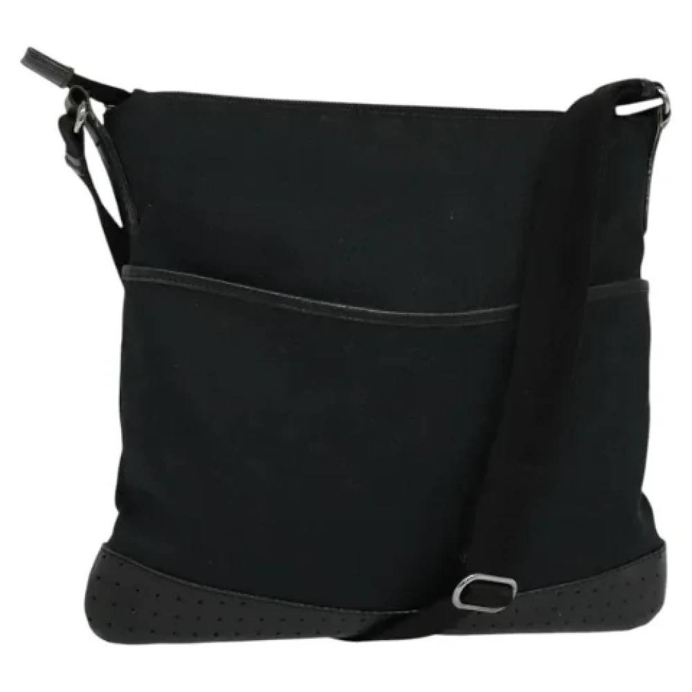 Gucci Vintage Pre-owned Canvas gucci-tasker - Vintage - Dame - Sort - ONE SIZE - Uld