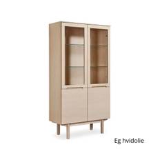 SKOVBY - SM 307 - VITRINE Sort eg lak