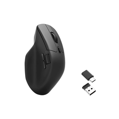 Keychron M6 Wireless - Sort - Ergonomisk mus - Optisk - 7 knapper - Sort