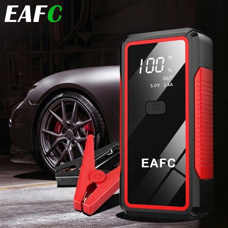 3000A/1000A Car Jump Starter Power Bank – 12V Battery Booster with USB Quick Charge, 8‑Layer Safety Protection, 3‑Mode LED Flashlight, for Gas/Diesel Vehicles (Storage Bag Optional)