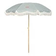 Flamingueo Parasoll - Trädgårdsparasoll, Stor Strandparasoll, UPF 50+ Skydd Parasoll, Fällbart Strandparasoll, Parasoll Med Tiltfunktion (210 x 170cm)