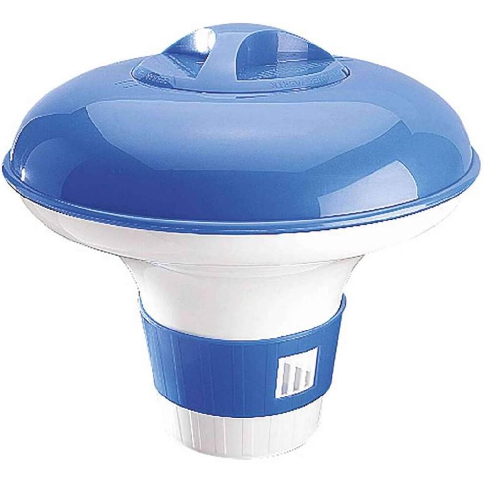 Justerbar mini-kemikaliedispenser til pools og spaer, flydende klordispenser med brugerdefinerbar flowhastighed og holdbare materialer, ideel til