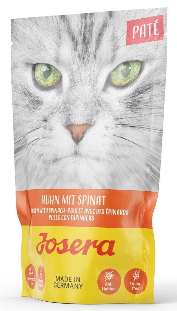 JOSERA Paté kyckling med spenat 85 g
