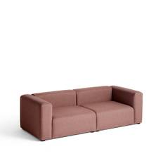 HAY Mags 2,5-sits soffa tyg canvas 356 röd - Röd