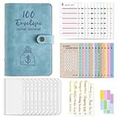 Cash Binder 100 Days 100 Envelope Savings Challenge Saving Money Binder Cash Budget Save Money Game