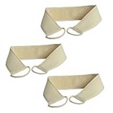 Ipetboom 3pcs Exfoliating Bath Scrubber Dusch Back Rem Body Hud Rengöringsborste