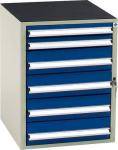 Blika skuffeskab ss-1.6b ral 7035/5017