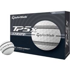 TaylorMade TP5x White Stripe Golfbollar