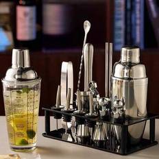 Bygg din bar - för att organisera bartendingverktyg för små hem, akryl, mixerglasshaker handshaker cocktailbar bartendingverktygsset förvaring, kök, v - Multifärgad (L,M,S)