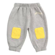 Bobo Choses Knee Patches Baby Joggingbyxor Heather Grey 9 months  Grå  9 månader  Unisex