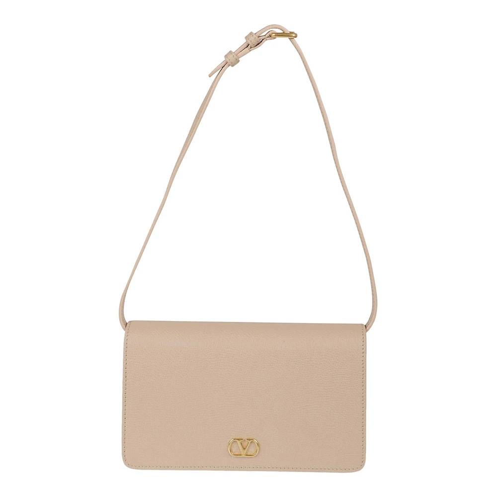 Valentino Garavani - VLogo Signature Mini Axelremsväska Väskor - Dam - ONE Size - Läder