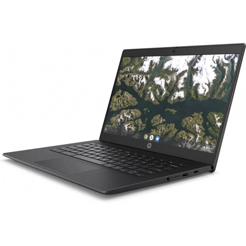 HP Chromebook 14 G6 14" HD Intel 4GB 32GB (beg med mura, små märken skärm)
