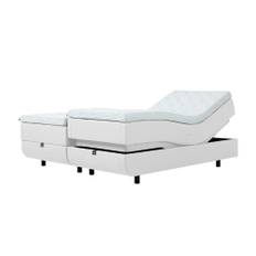Tempur North Luxe SmartCool Ställbar Säng 105x210 Vit - Ivory (105x210)