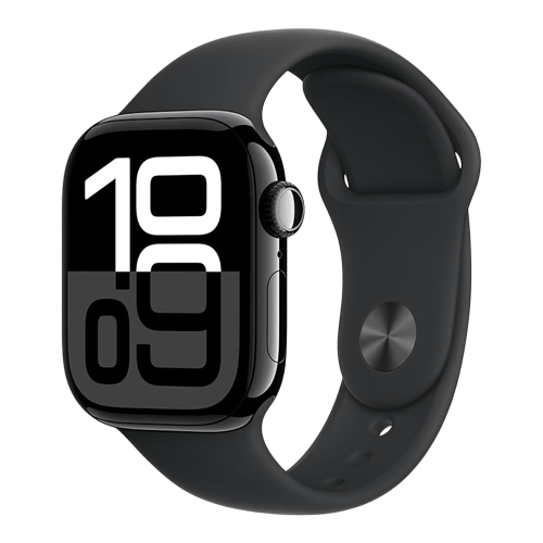 Apple Watch Series 10 GPS - Aluminium/Sportband 42mm / Nyskick / Svart