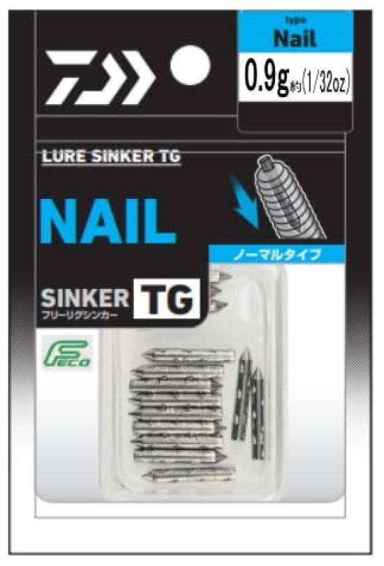 Daiwa Lure Sinker TG Nail PRO 0.9g (1/32oz)