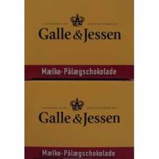 Pålægschokolade lys, Galle & Jessen