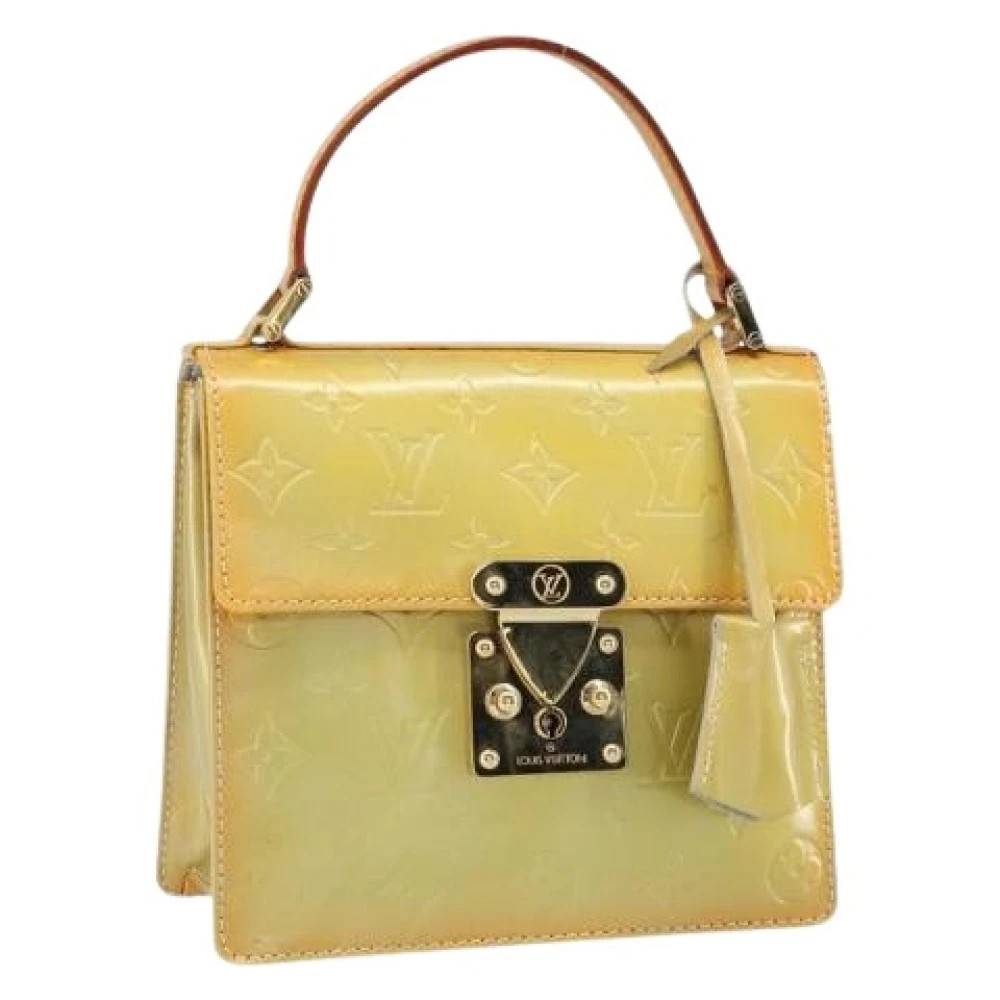 Louis Vuitton Vintage Pre-owned Vintage Håndtaske - Vintage - Dame - Gul - ONE SIZE - Læder