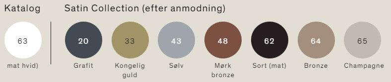 Dresscode W1 væglampe fra Rotaliana - Bronze / DALI lyskontrol / 2700K