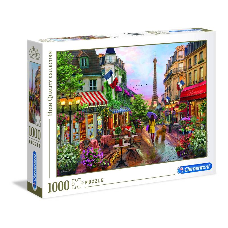 Clementoni 39482 Blumen in Paris Puzzle 1000 Teile,...