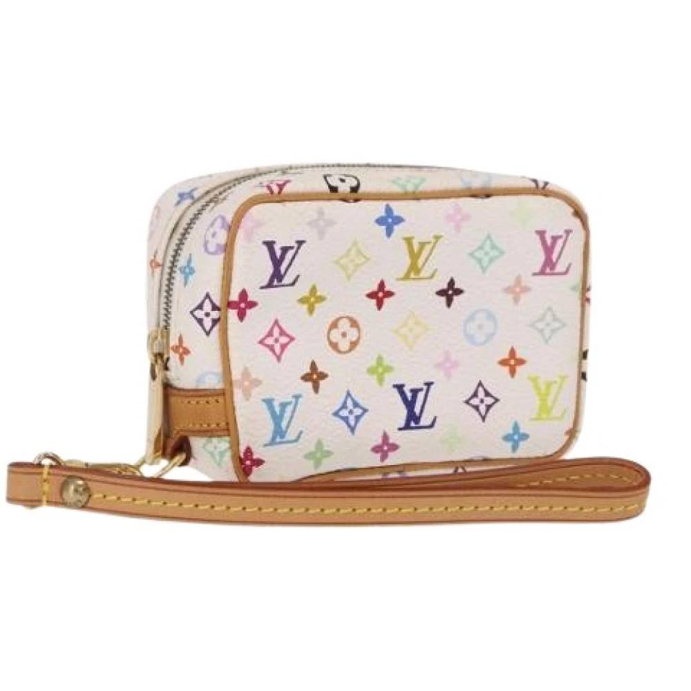 Louis Vuitton Vintage Pre-owned Pouch - Vintage - Dame - Flerfarvet - ONE SIZE - Læder