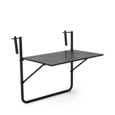Balkongbord Metall Svart