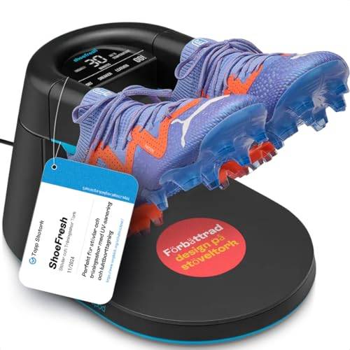 Shoefresh Opod Elektrisk Skotork & Skofräschare, Aktiv Syreteknik, Svart