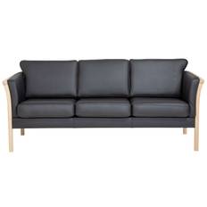 Denver LUX 3 pers. sofa - stof/læder