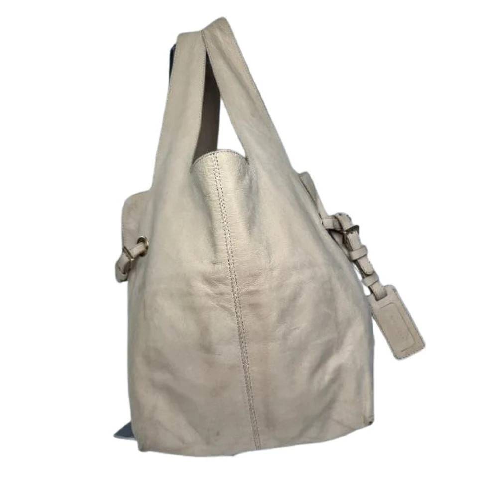 Givenchy Pre-owned Pre-owned Lædertaske - Vintage - Dame - Beige - ONE SIZE - Læder