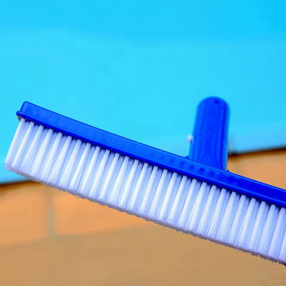 10inch Pool Cleaning Brush Plastic Brush for Swimming Pool Pond Spa Hot Spring Dirt Moss Removal