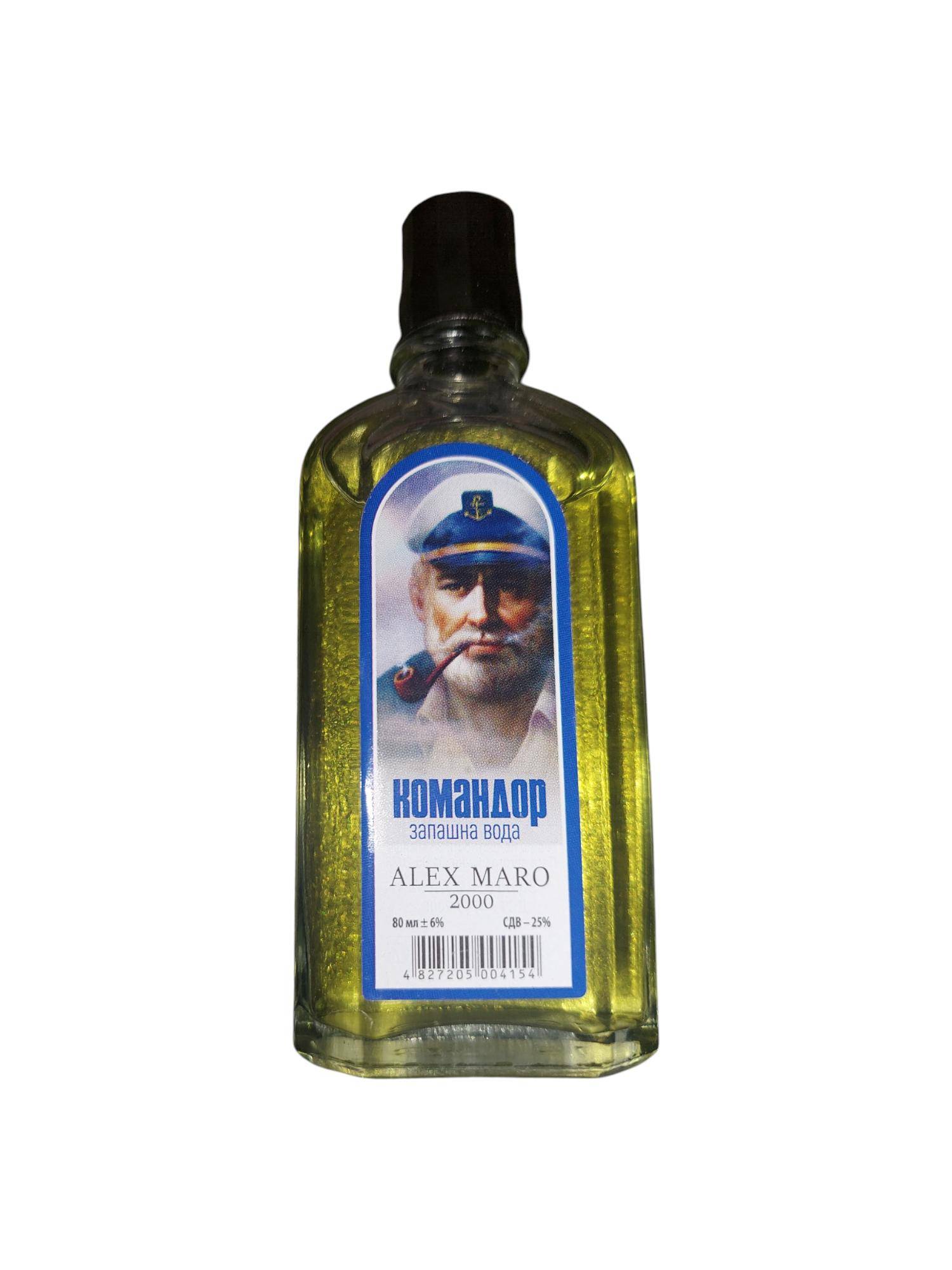 Commander Aftershave, hygienisk och uppfriskande hudvårdsprodukt Klassisk Köln 2,7 fl.oz denat 25% After Shave Hudvård 80 ml