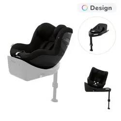 Cybex Sirona G3 Bilbarnstol Inkl. Bas G3 - Magic Black