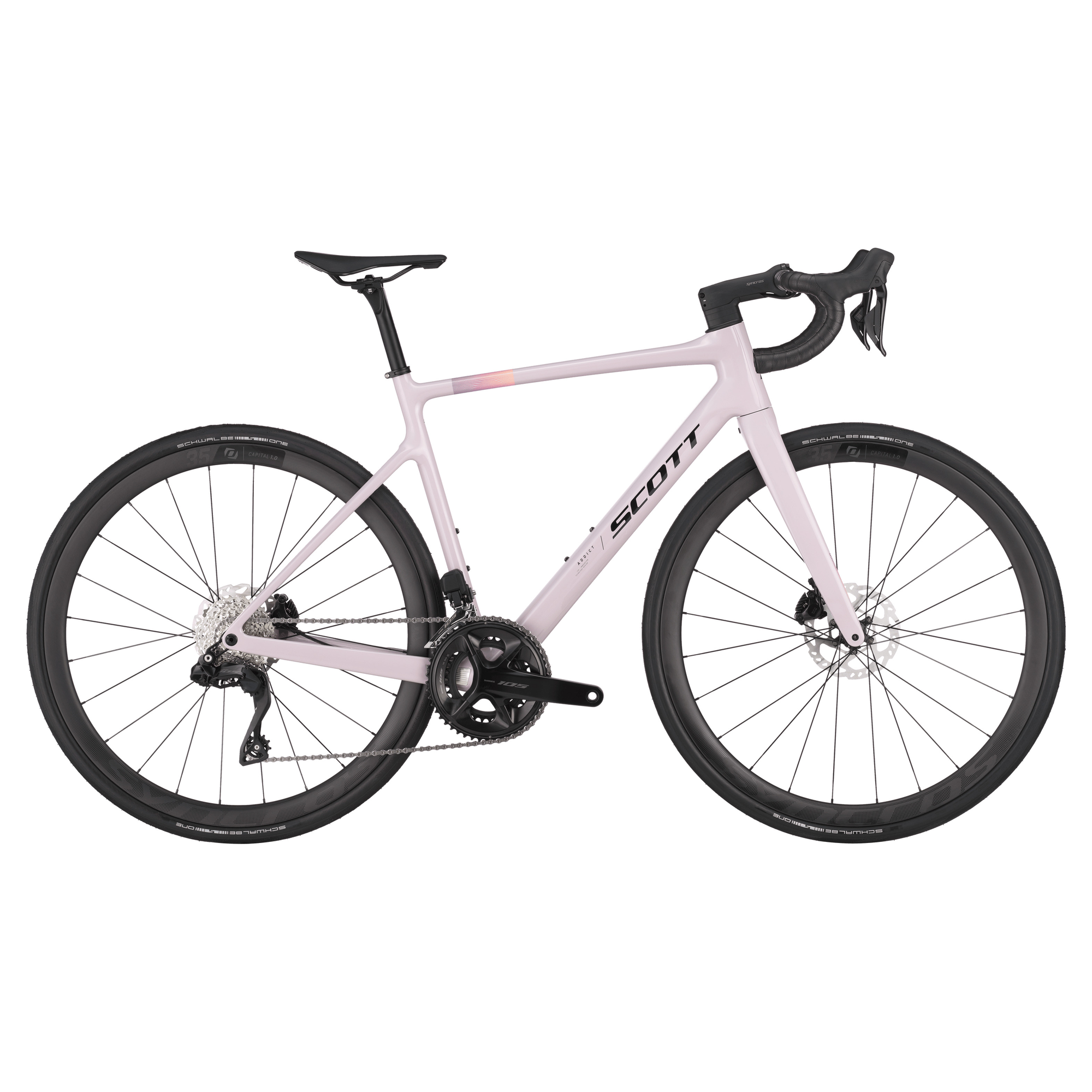 Scott Addict 30 2025 - Shimano 105 Di2 2x12sp - Syncros Capital 1.0 - 067 / l / slate grey