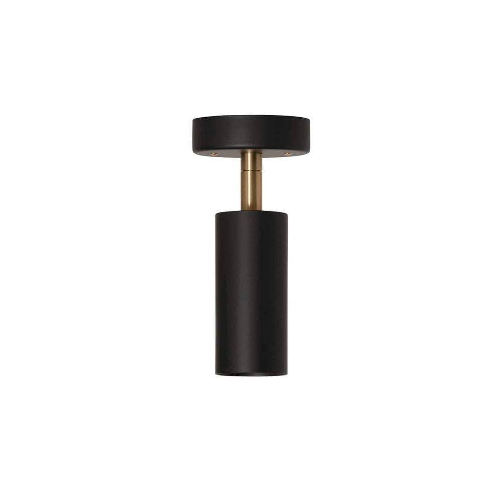 RUBN Joey Spot med. Koppspotlight Liten (H19 cm) Svart/Brass